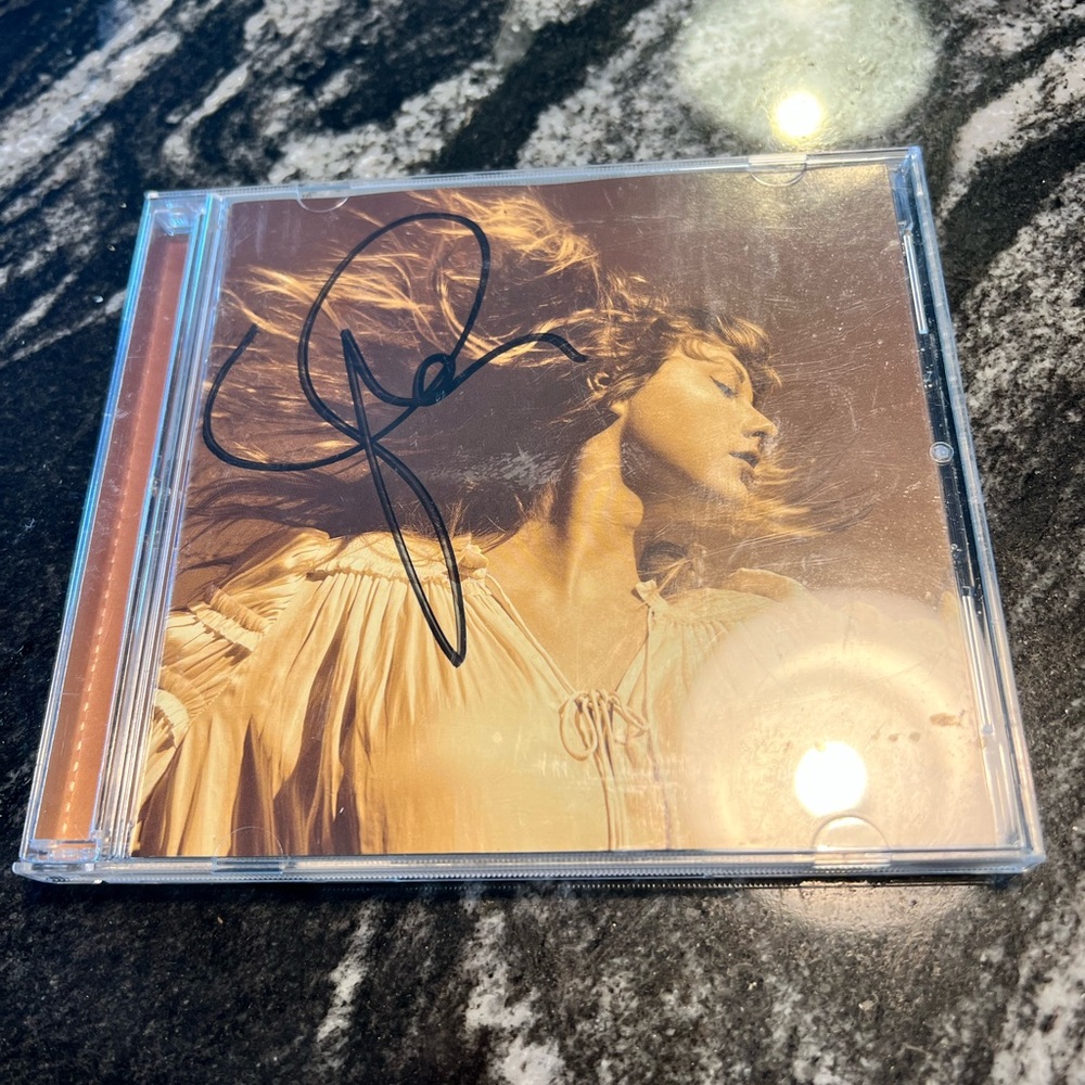 Signed Fearless Taylor’s Version CD